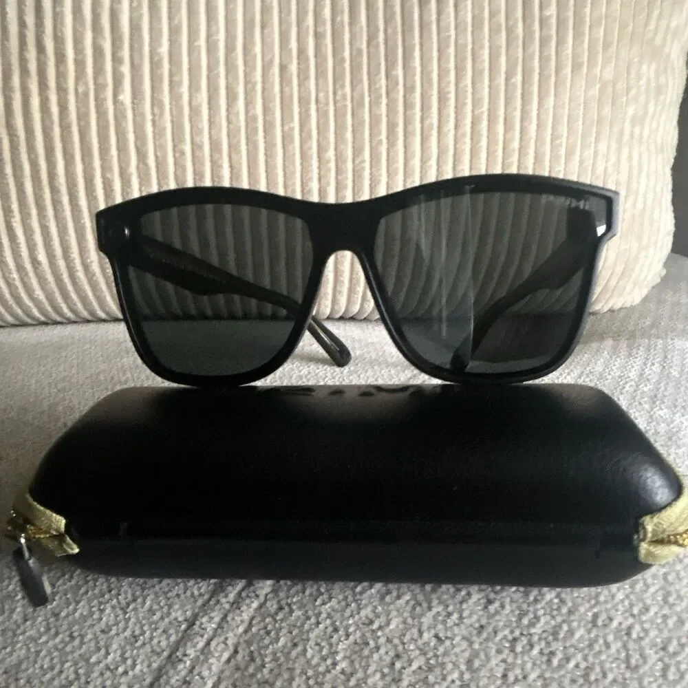 Blenders Prime Cat eye Blenders Sunglasses Black Lenses polarized w/  case